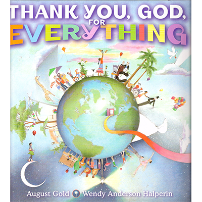 A picture of the cover of thank you, god. For everything